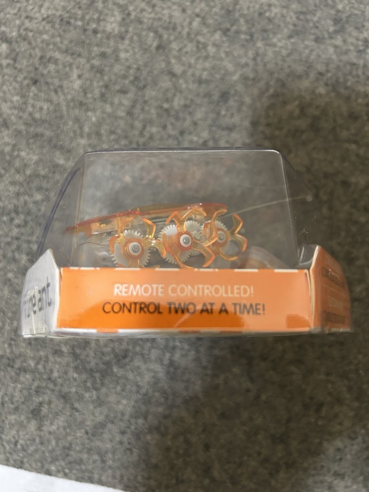 HEXBUG Micro Robotic Creature ( Fire Ant) With Remote Control Color Orange