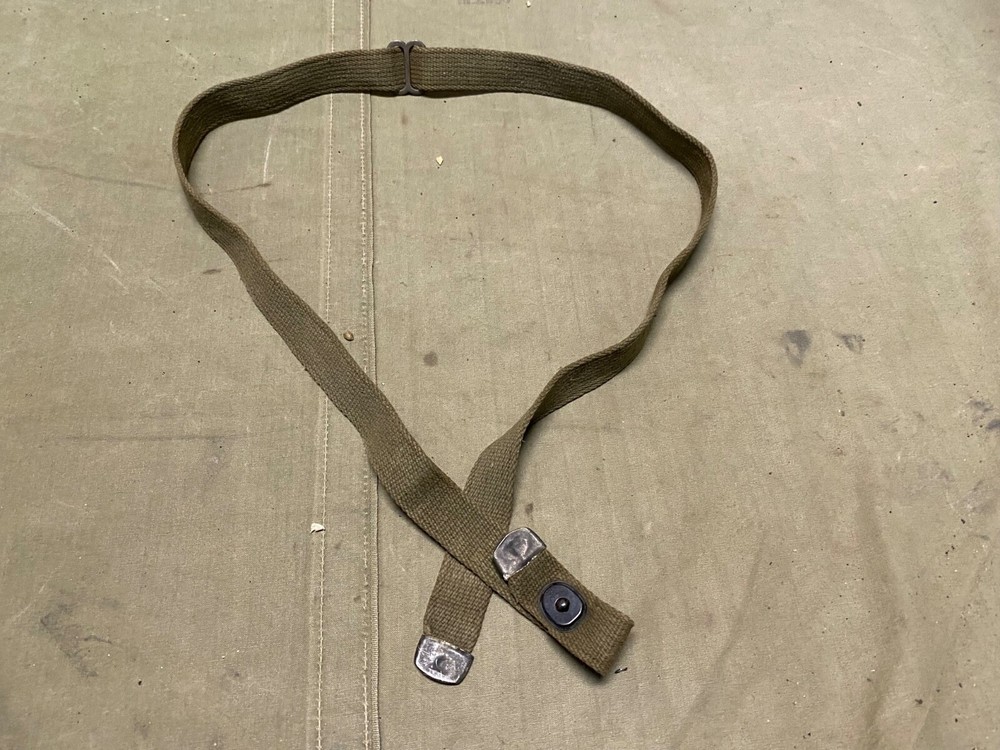 ORIGINAL WWII US ARMY INFANTRY M1 CARBINE RIFLE LATE WAR WEB CARRY SLING