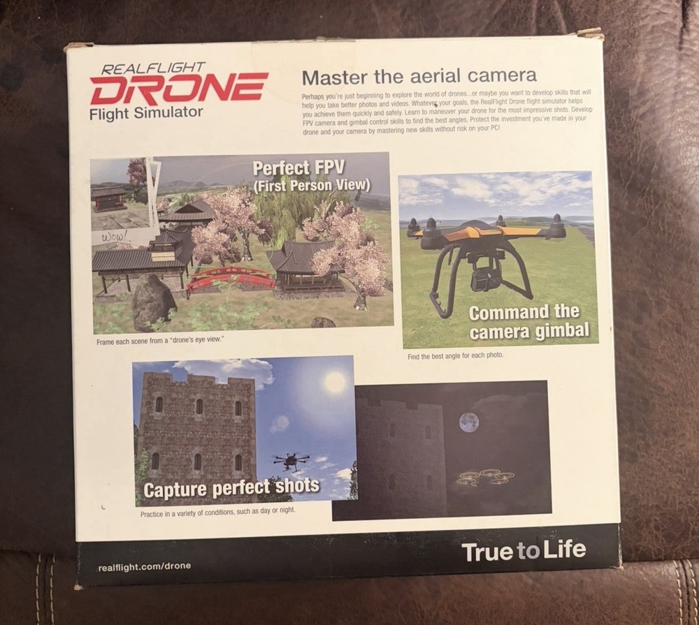 RealFlight R/C Flight Simulator Interlink Elite Controller Futaba