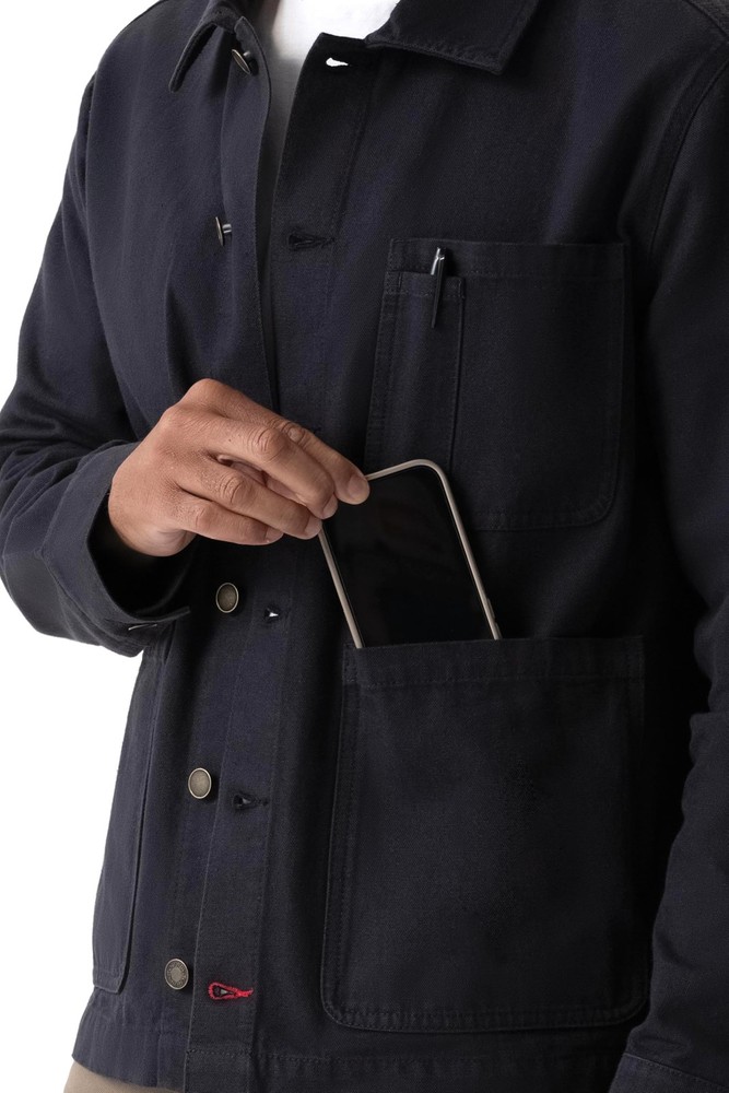 Men's Utility Chore Coat, Black, Large
