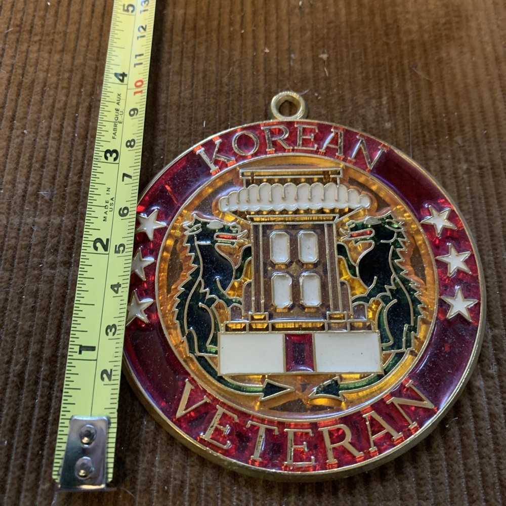 Vintage Korean War Large Emblem