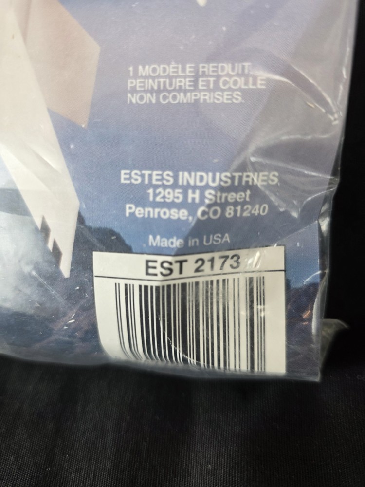 Vintage Estes Model Rocket Menace #2173