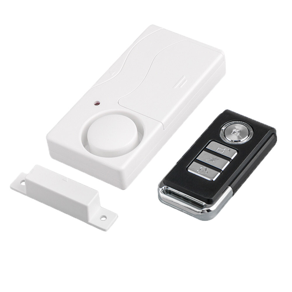 Door Window Magnetic Sensor Home Security Alarm with 3 Wireless Remote Control