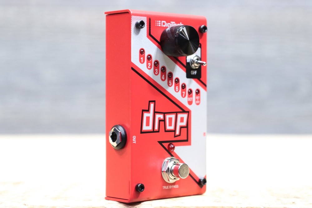 DigiTech Drop Compact Polyphonic Drop Tune Pitch Shifter Effect Pedal w/Box