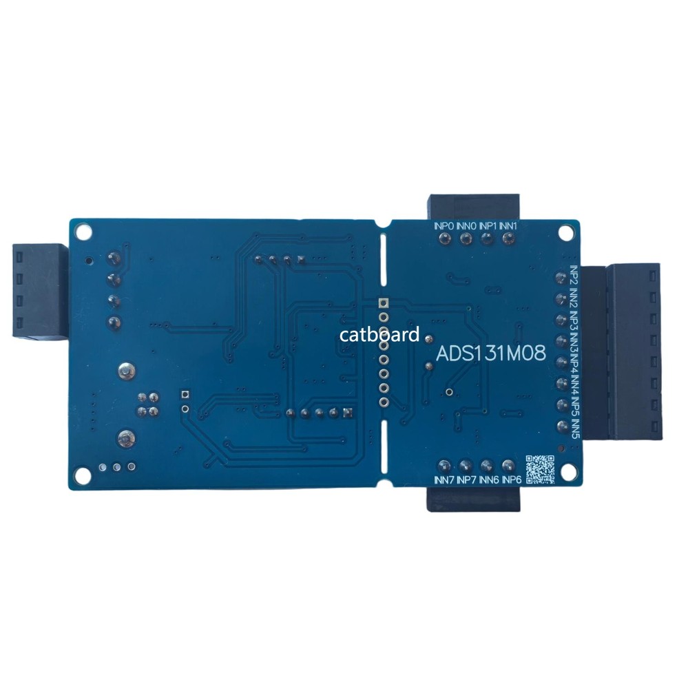 ADS131M08 Module - 24-bit High-Precision ADC with 8-Channel Input OLED