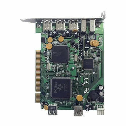 (3x)FireWire & (4x)USB 2.0 Combo PCI Adapter for PC/MAC