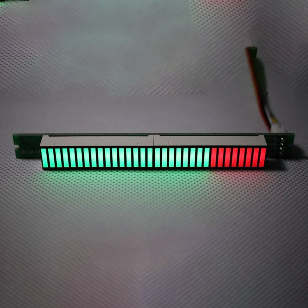 DIY Sound Level Indicator With 32 Bit 8 Effects Display Visualizer Adjustable⭐