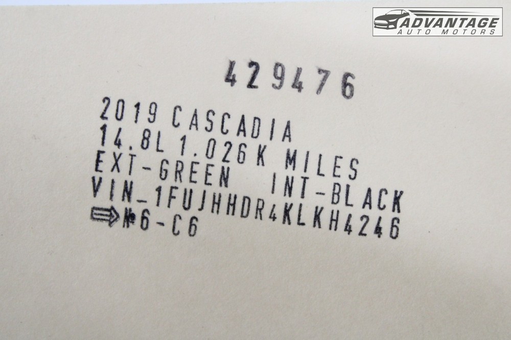 2018-24 FREIGHTLINER CASCADIA DASH PANEL AC HVAC CLIMATE TEMPERATURE CONTROL OEM