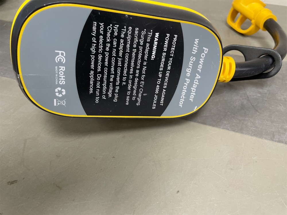 Power adapter with surge protector