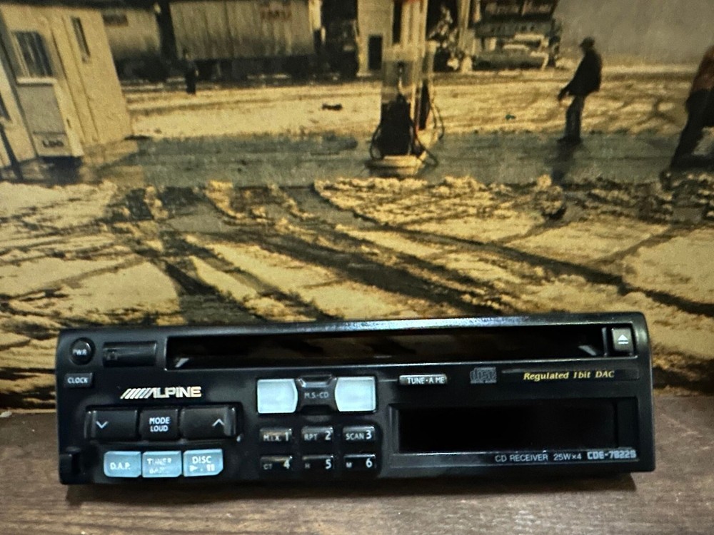 cde-7822s alpine faceplate