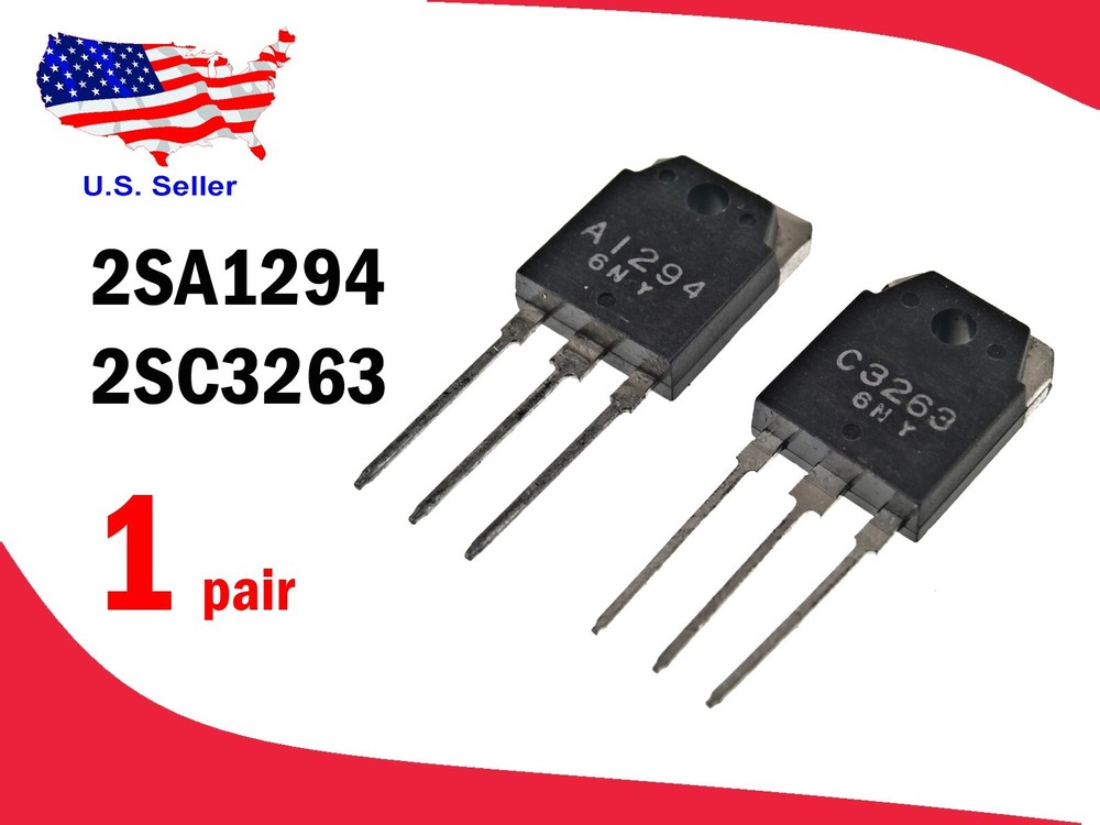 2SA1294 + 2SC3263 (1 pair) Transistor - Fast shipping w/Tracking