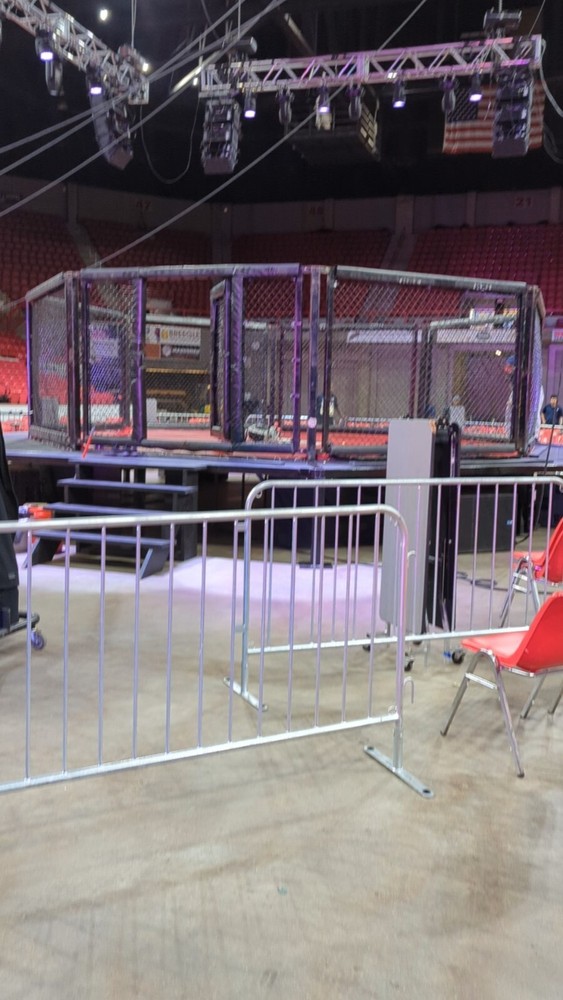 22' MMA Cage and 24' Trailer