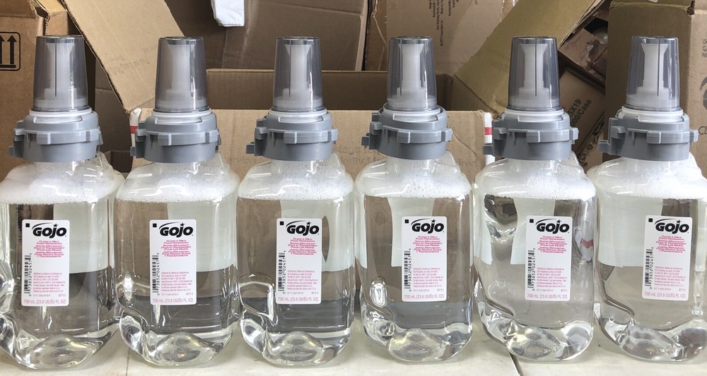 Gojo 8711-04 700 Ml Foam Hand Soap Cartridge ( 6 Pack ) Expires 12/2027