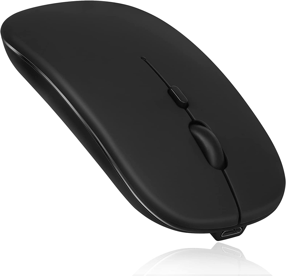 Bluetooth Rechargeable Mouse for Dell Inspiron 15 3000 Laptop Bluetooth Wireless