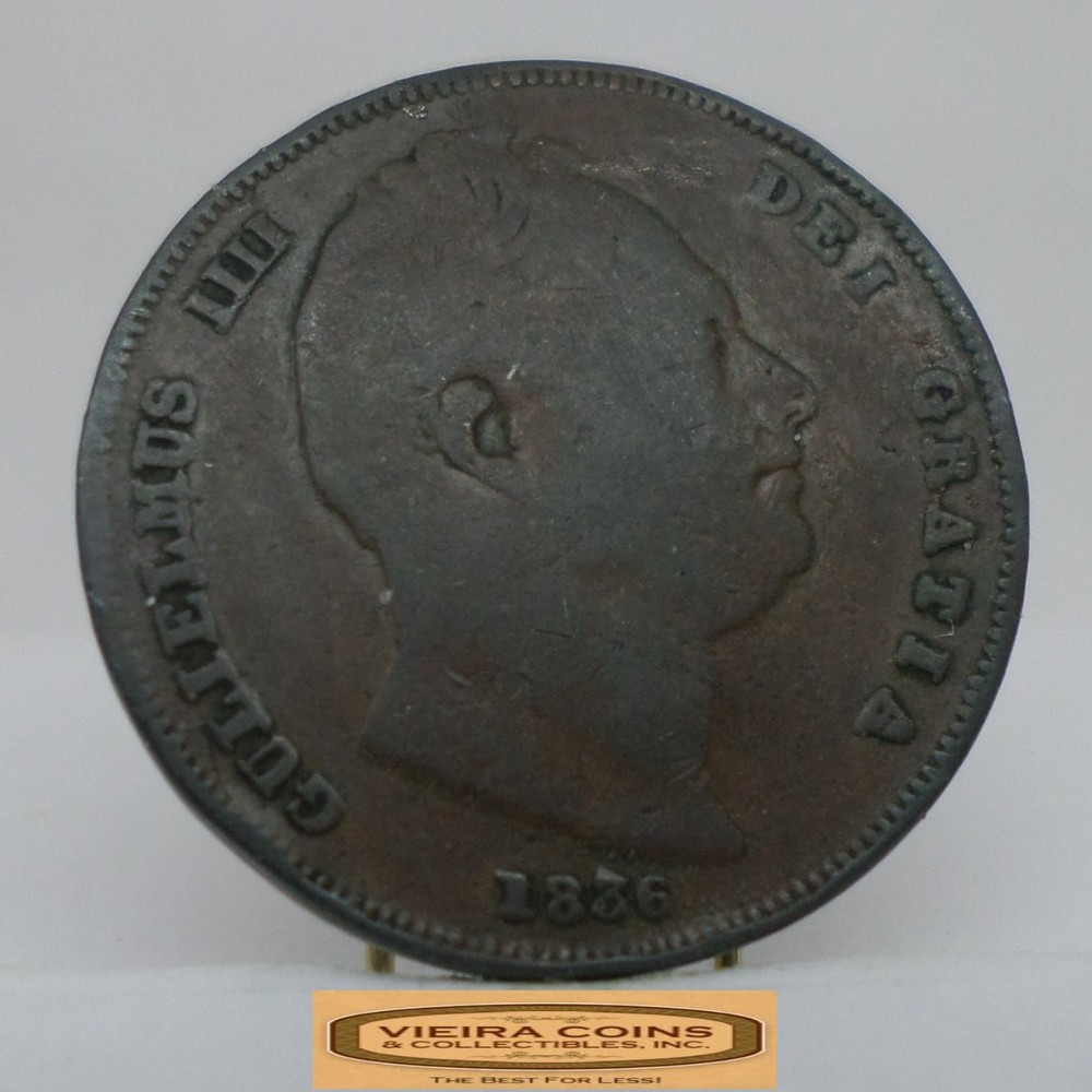 1836 Great Britain 1 Farthing - #C57830NQ