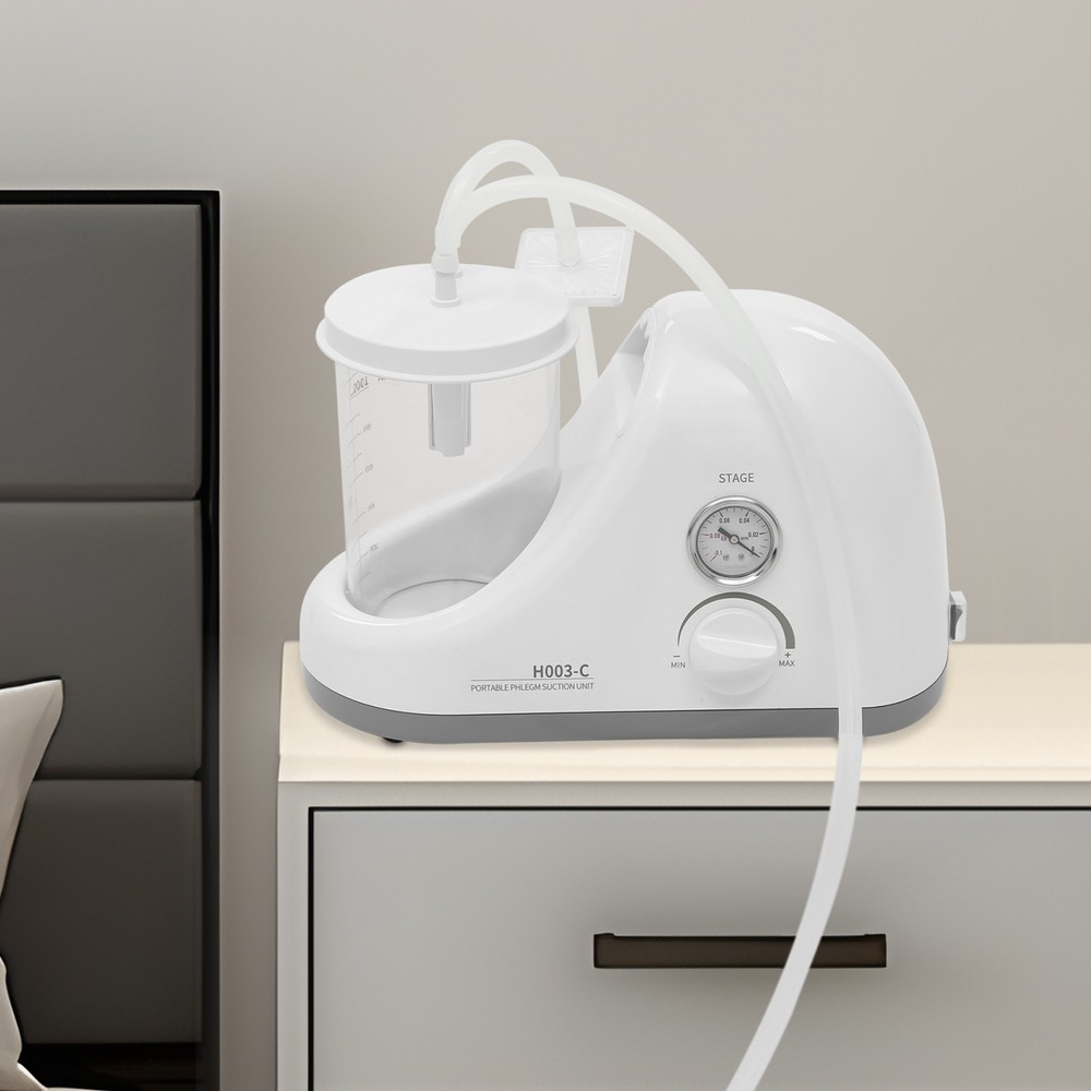 Portable Phlegm Suction Machine, Portable Phlegm Suction Unit AC 110V 250W