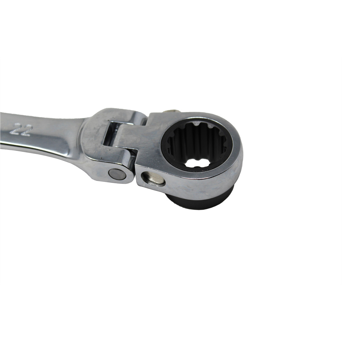 K Tool XDDB21X22 Extra-Long 21mm x 22mm Flex-Head Ratcheting Wrench