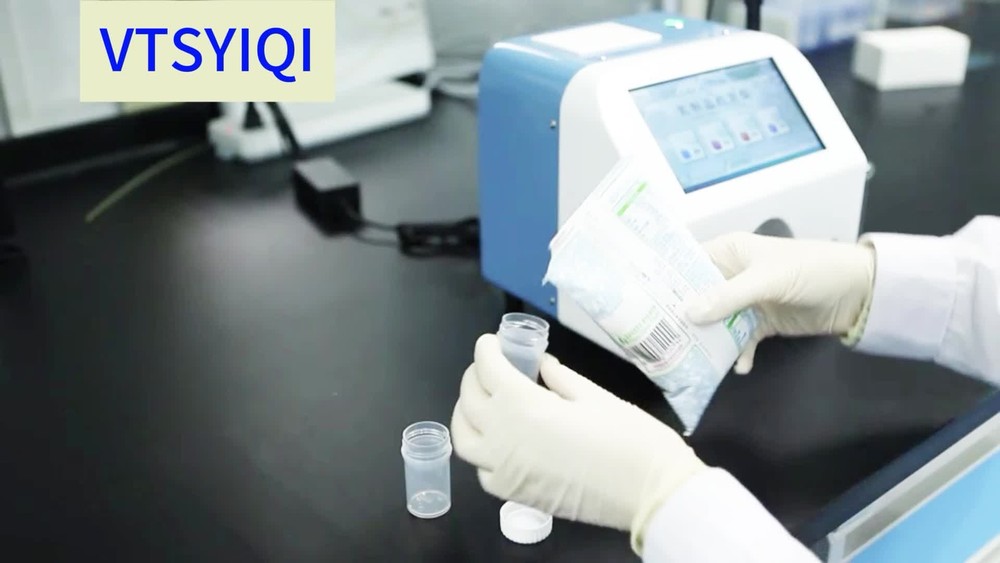 Double Pump Dairy Analyzer Eleven Composition Analyzer Milk Analyzer TouchScreen