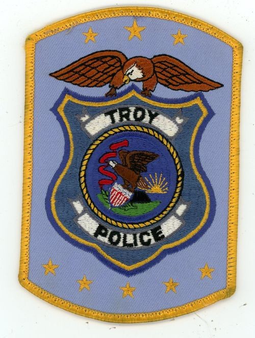 ILLINOIS IL TROY POLICE NICE SHOULDER PATCH SHERIFF