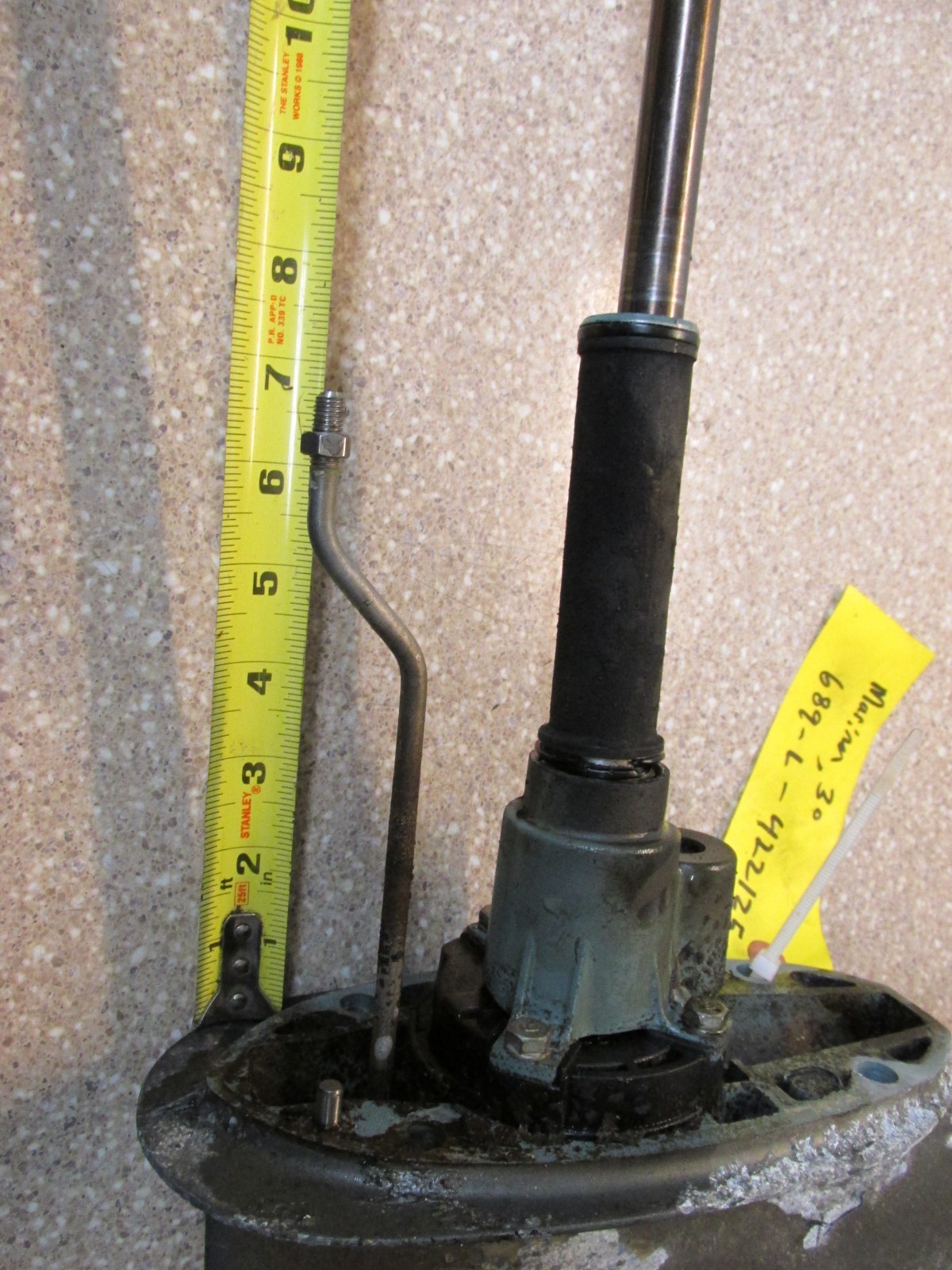 Mariner Outboard 30 HP Lower Unit Gearcase 1651-9804M