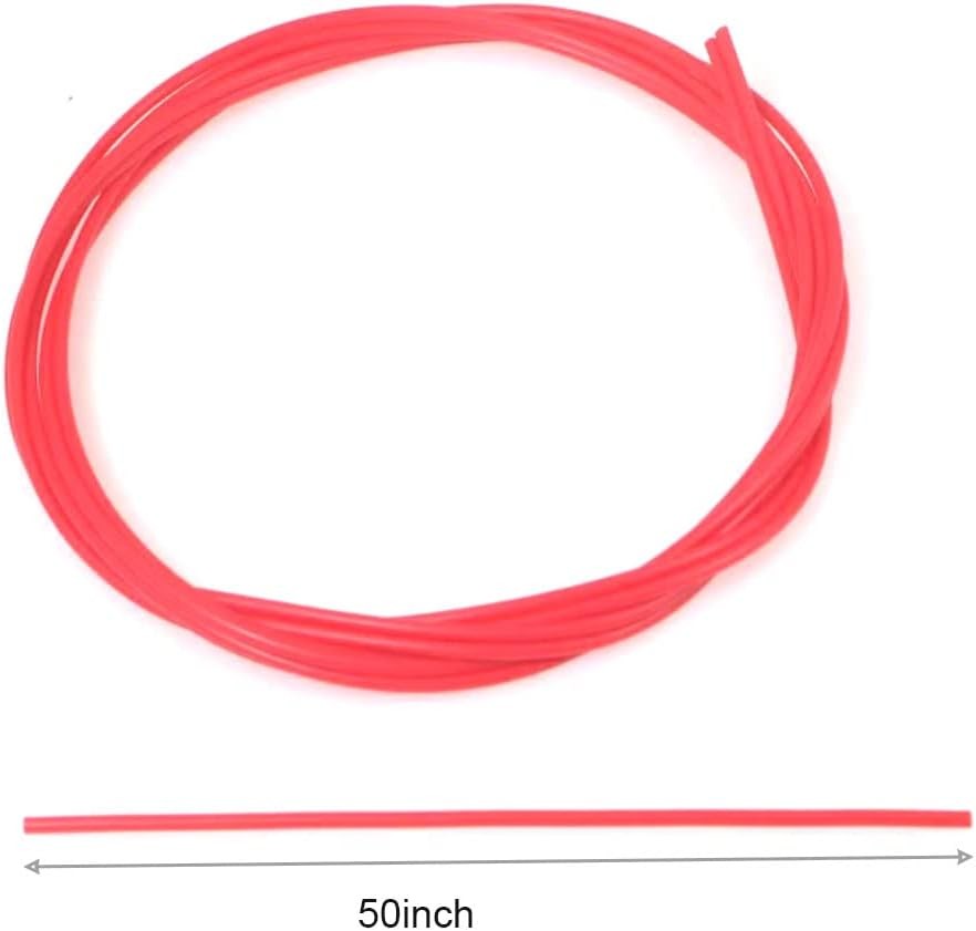 Spray Can Replacement Straws, Extension 10-Count, Red