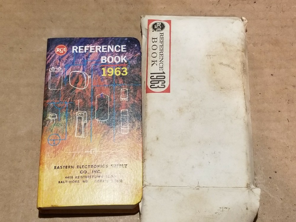 RCA Reference Book 1963 - Tubes Batteries Semiconductor  - Eastern Electronic