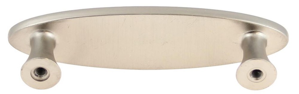 3" Cloisonné Honeysuckle Pull Brushed Satin Pewter