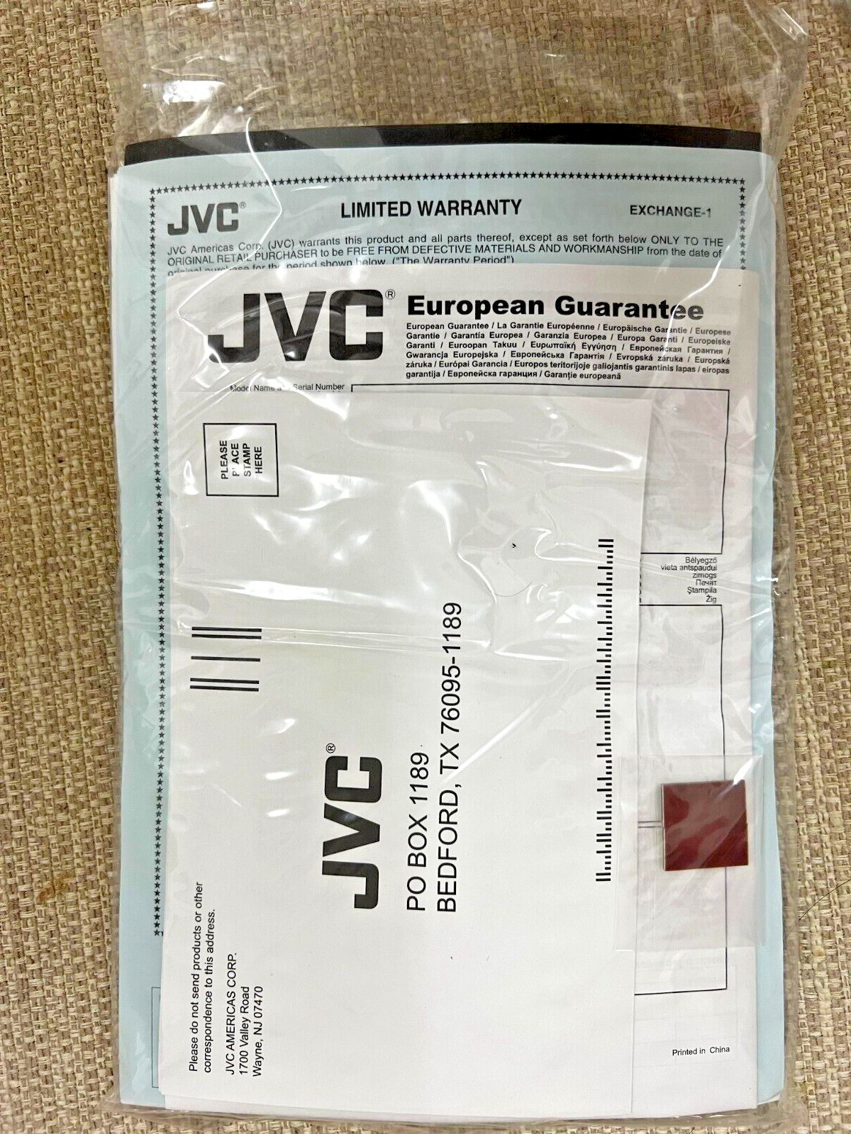 JVC KS-BTA100 Bluetooth Adapter