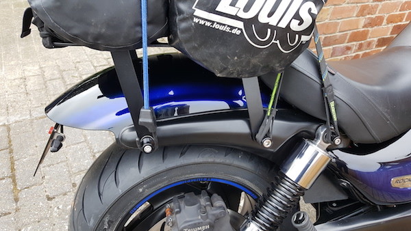 TRIUMPH ROCKET 3 SHORT - SCULPTED - REAR MUDGUARD SMOOTH