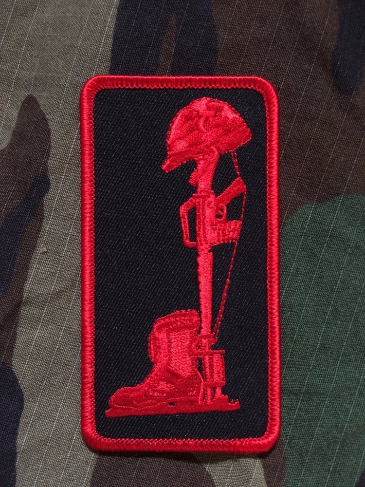 Fallen Troops Memorial Military Patch
