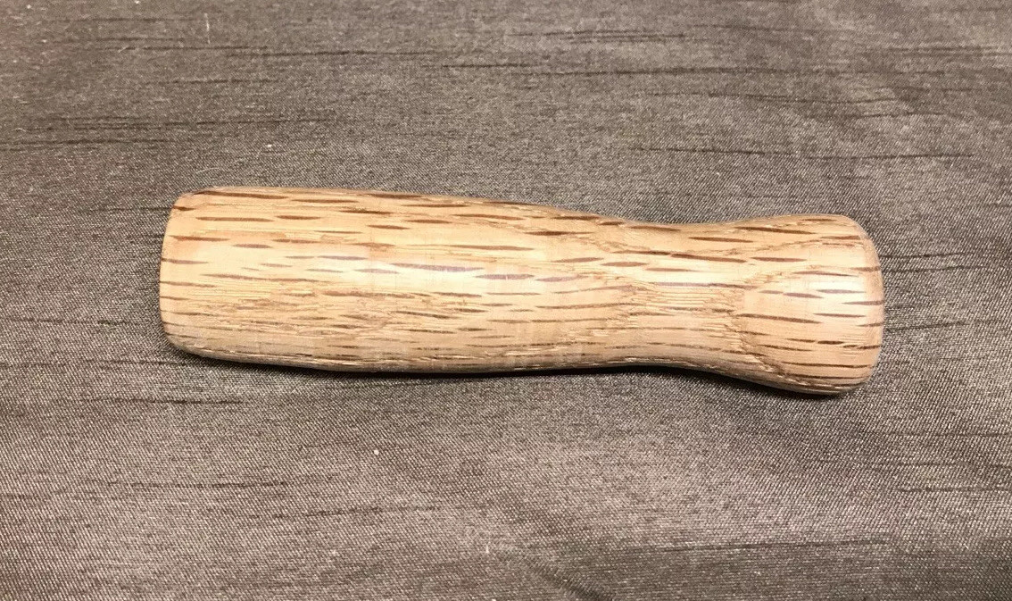 Corn Sheller Replacement 4” Long Hand Crank Handle Hard Wood, Black Hawk