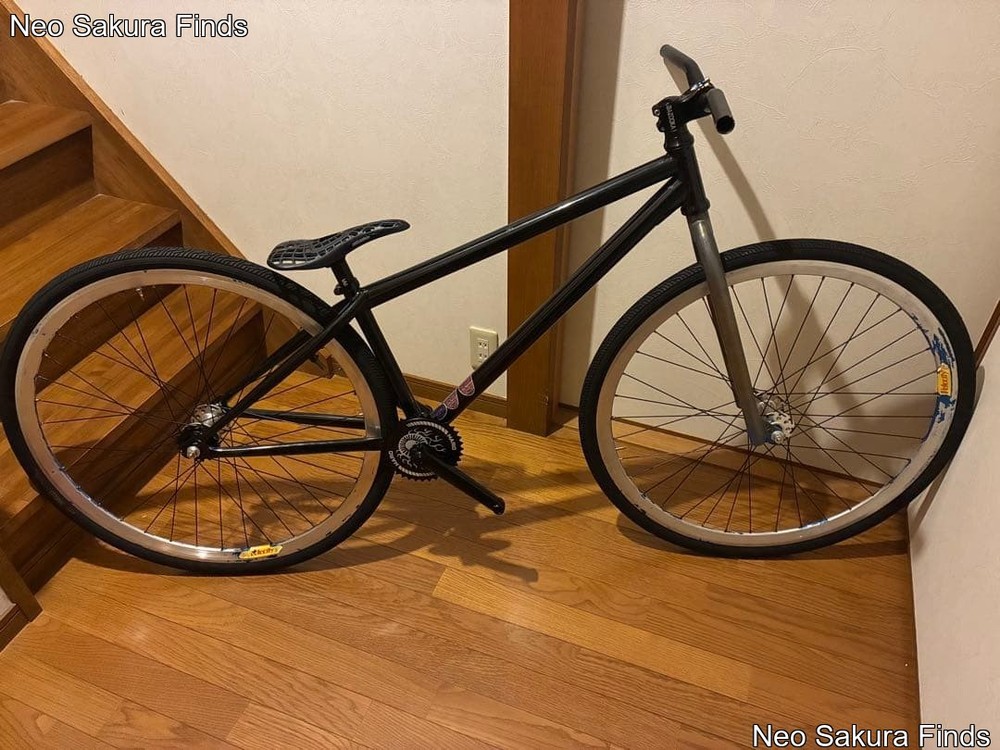 fgfs fixie frame leaf cycle