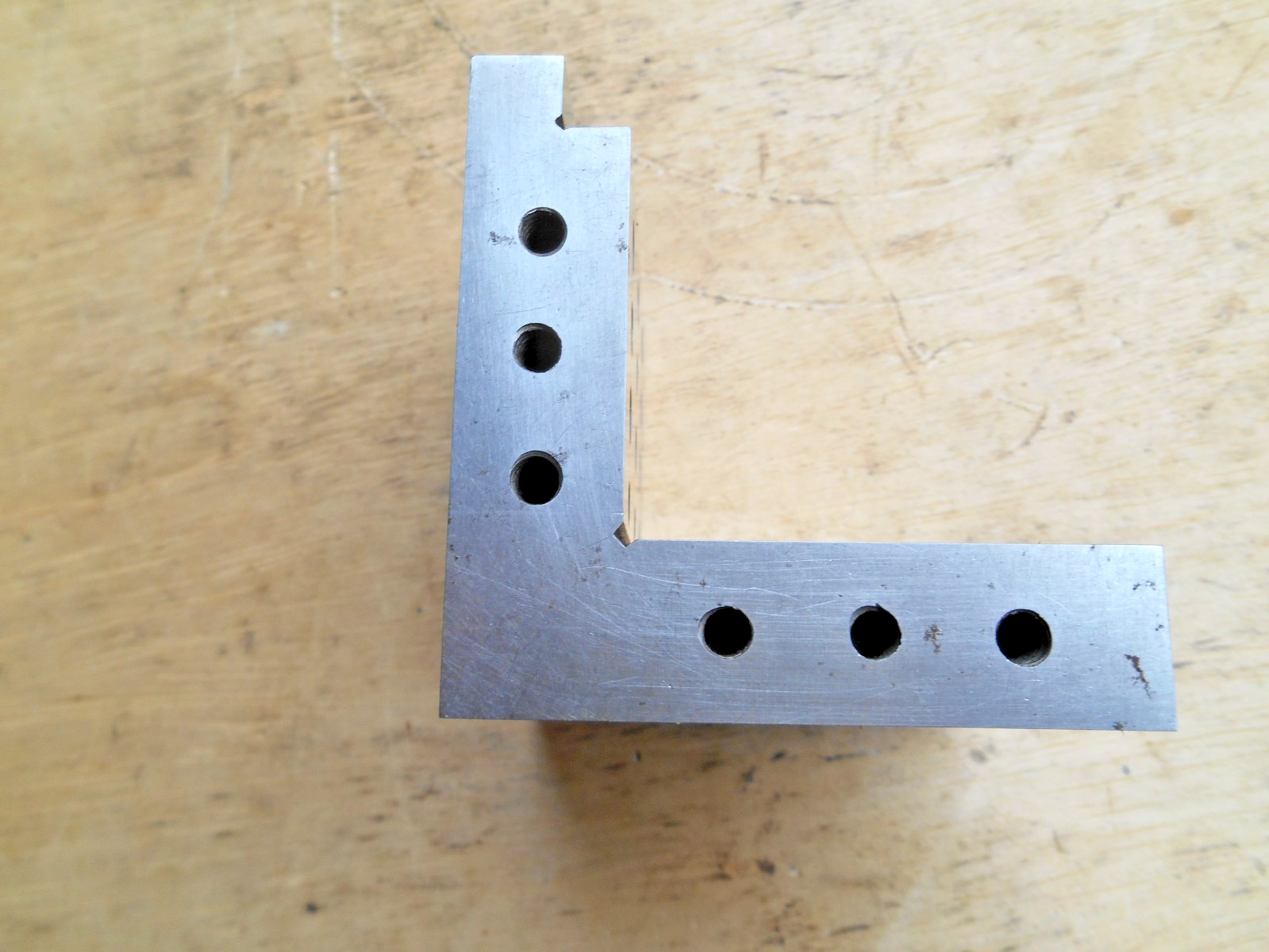 MACHINISTS RIGHT ANGLE SET UP STEP V-BLOCK , 3 x 3 x 3" x 3/4"