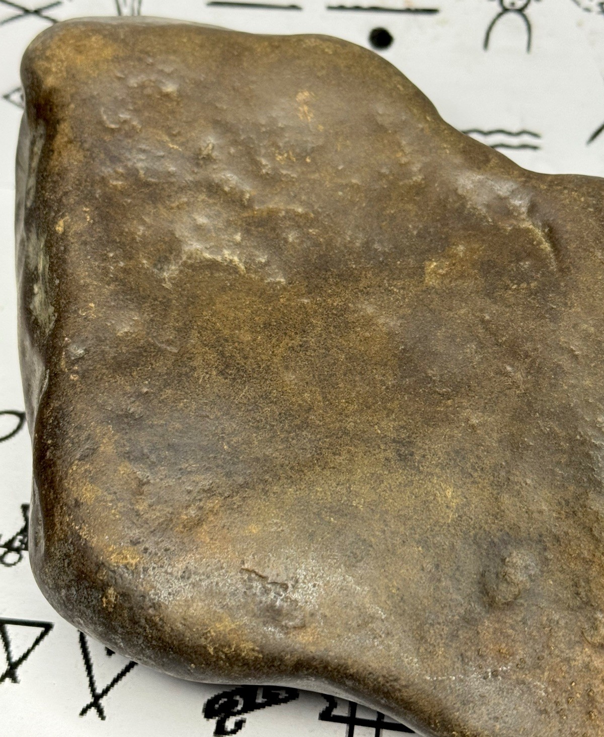 Native American Indian Authentic Artifact Stone Carved Effigy, 3 lb 14 oz • VA