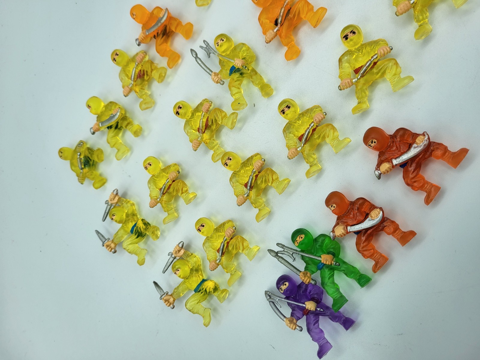 2000s Ninja Warrior Fighter Vinyl Toy Vending Machine Lot