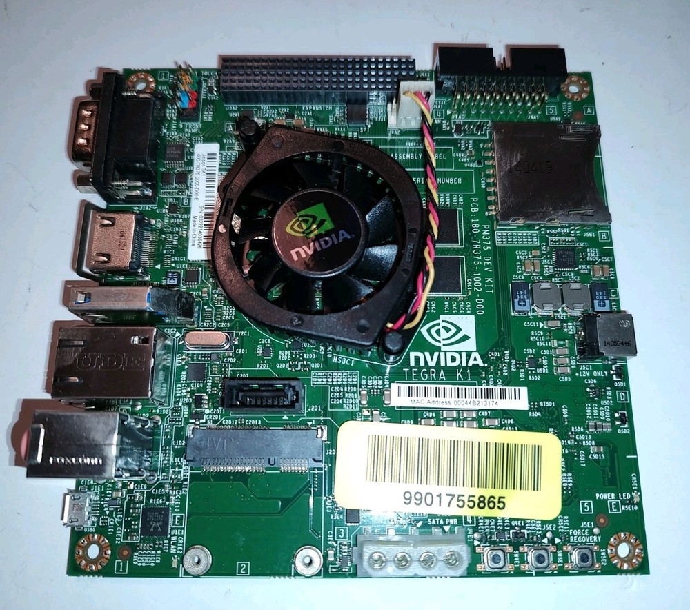 NVIDIA Jetson TK1 Software Development Kit Embedded GPU Tegra K1 Motherboard
