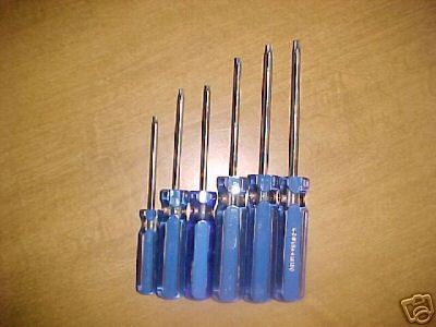 6pc. Torx Screwdriver Set