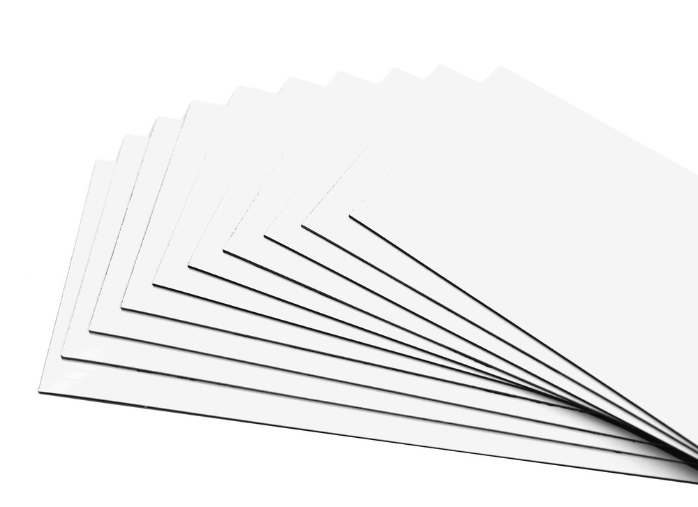10 Pack Lockdown Magnetic Strips, 8x2x0.03", Effective & Easy - hBARSCI