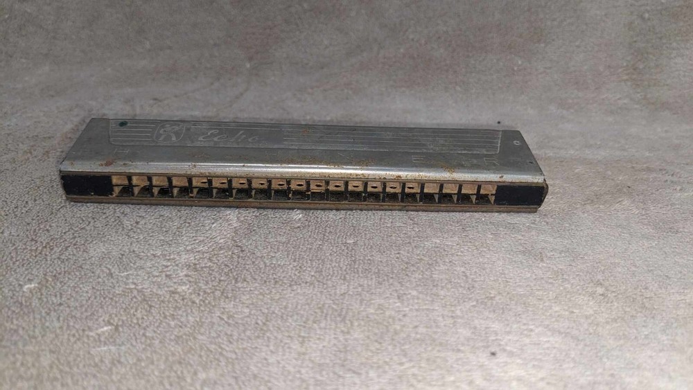 Vintage Hohner Echo Harmonica Made in Germany Octave 40 Hole