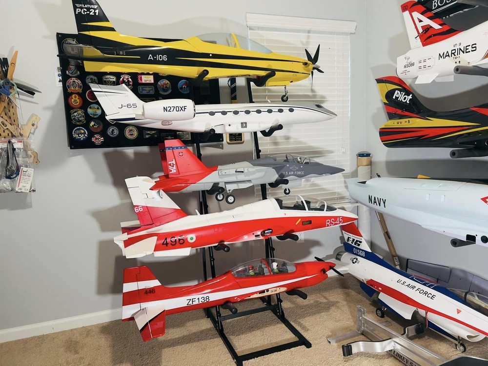 RC Airplanes Storage Rack System (18")