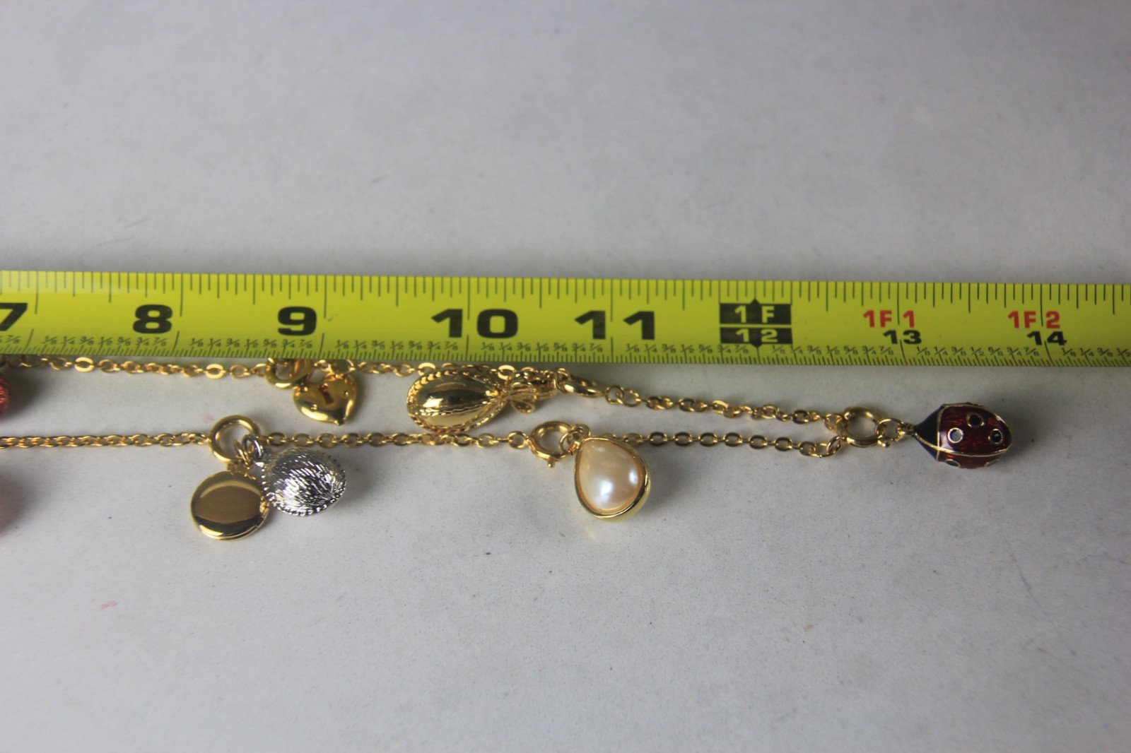 Joan Rivers Faberge Egg Charm Necklace