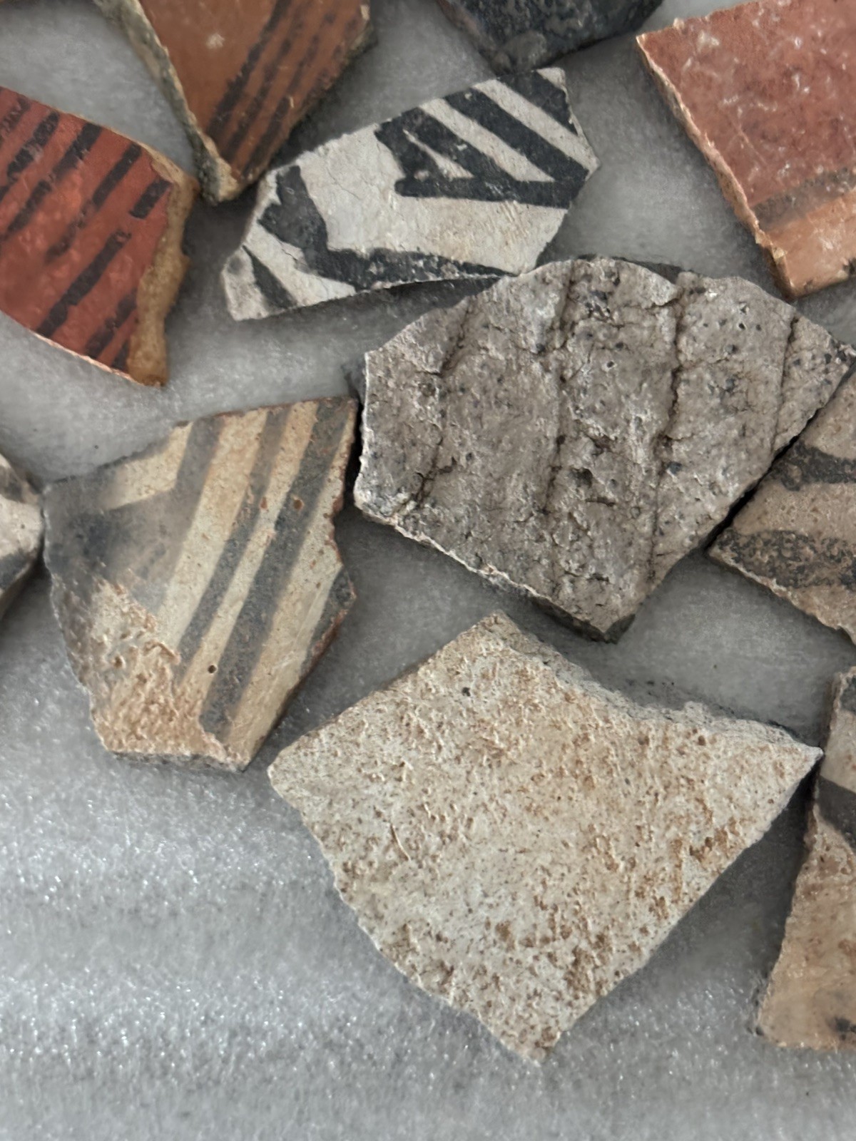 Ancient Anasazi Native American Pottery Shards Arizona L3-D FREE SHIPPING