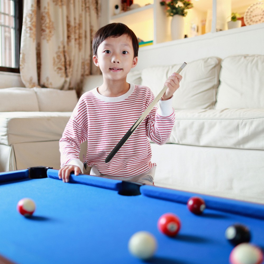 3 Pieces Mini Pool Cue Stick Table Accessories Kid Sto= Queue Kids