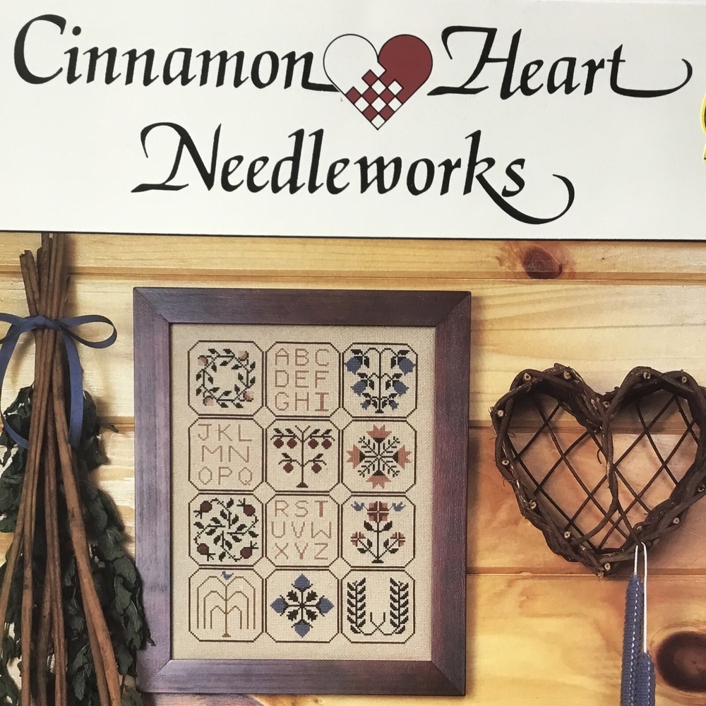 Cinnamon Heart Needleworks Cinnamon Samplings Counted Cross Stitch Chart Pattern