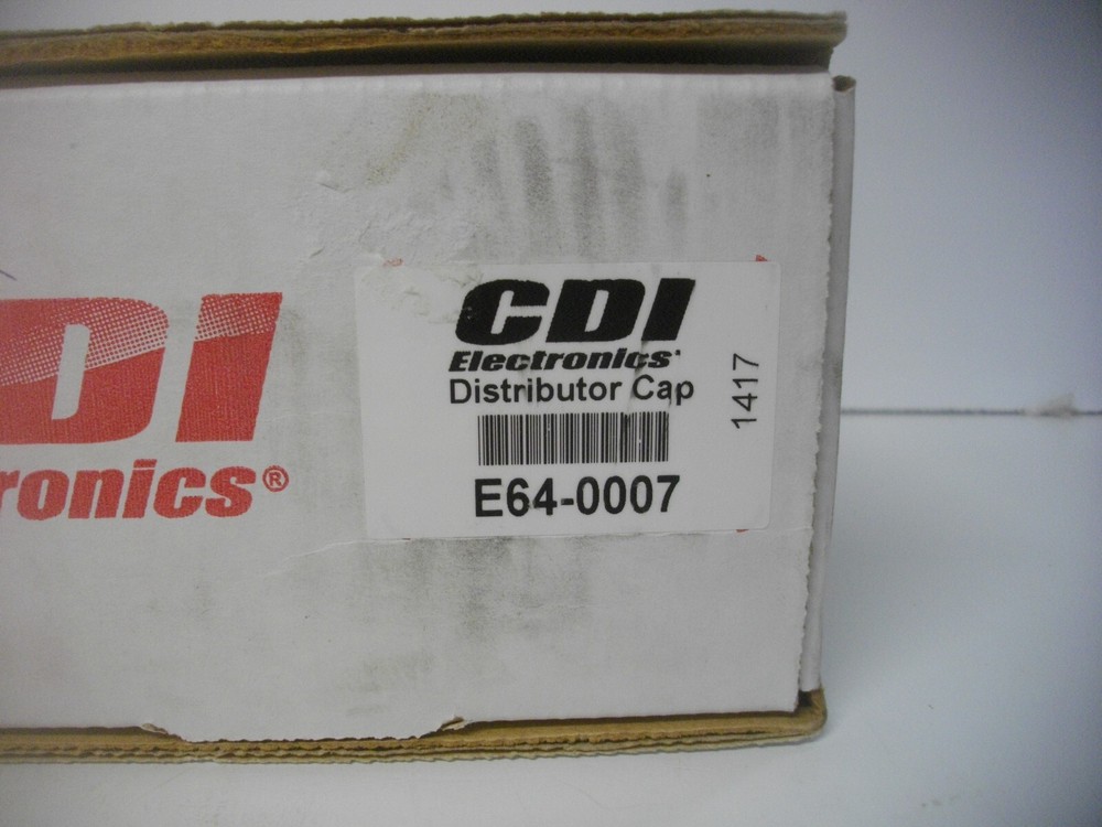 CDI Electronics E64-0007 V6 Distributor Cap MerCruiser 898253T23