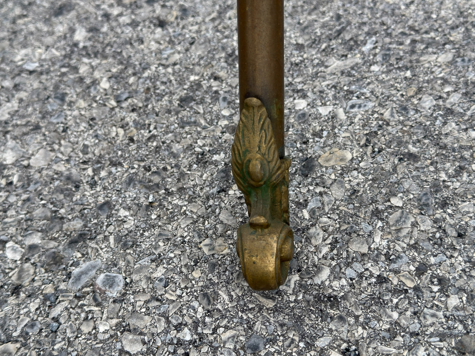 antique victorian bronze ornate marble top plant fern stand pedestal 1890