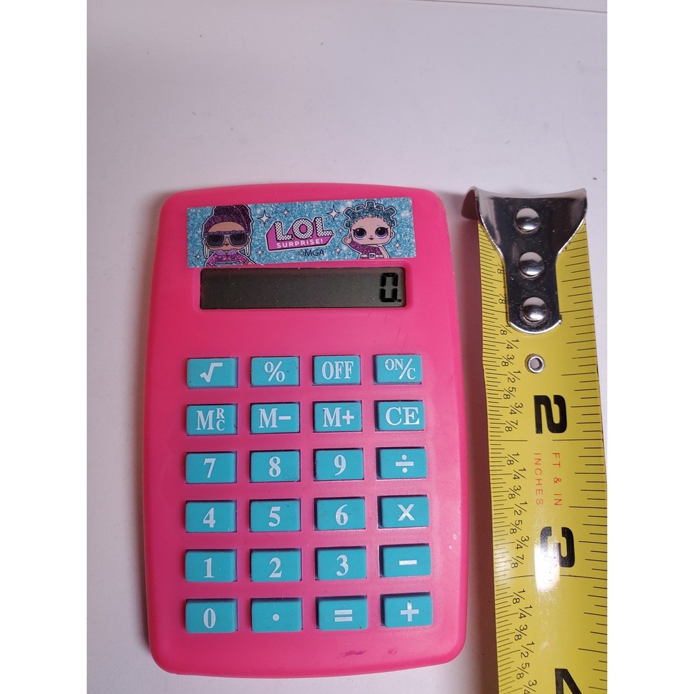 LOL Surprise - Calculator and Bendable Ruller