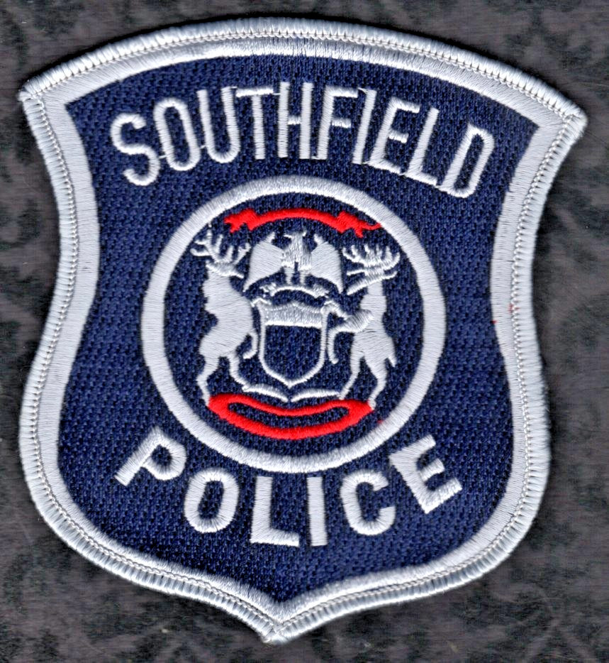 Southfield Michigan Police Patch