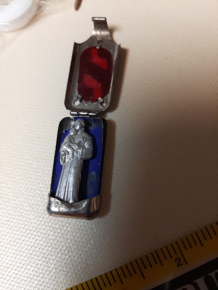 Antique Pocket Shrine Without Rosary