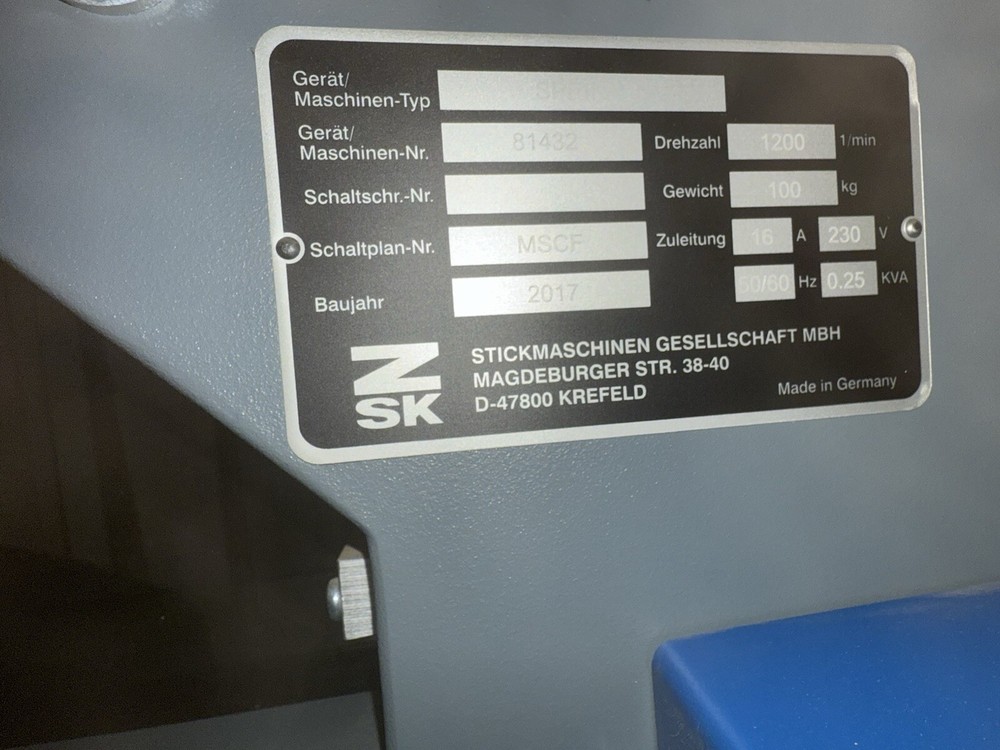 ZSK Sprint6